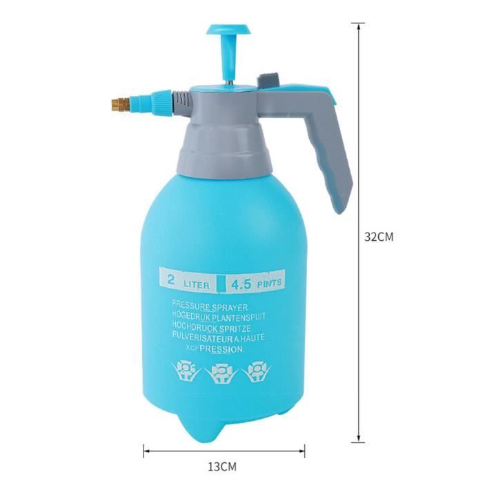 VGEBY Flacon pulvérisateur en plastique Bouteille de Pulvérisation 2L Arrosoir en Plastique Pulvérisateur d'Eau Épaissi à Haute