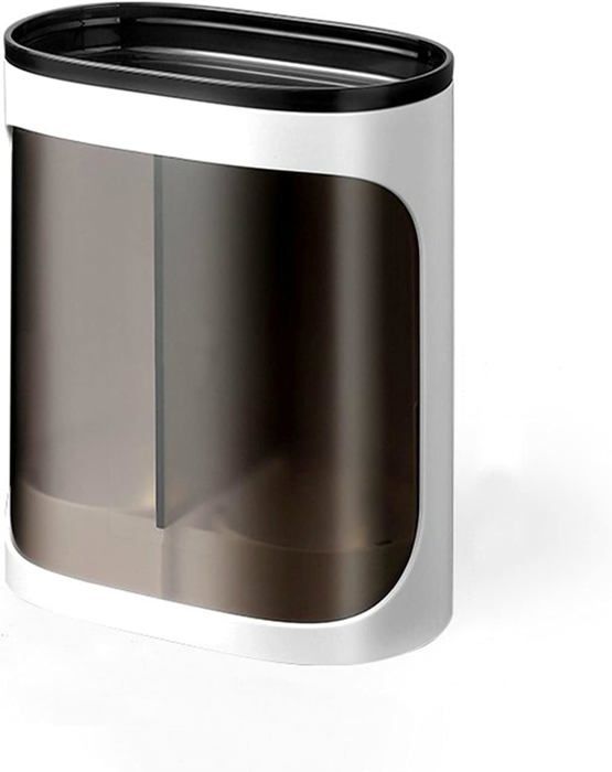 Distributeur De Gobelets Mural ANTHYTA - Capacité 50 Tasses, Diam. 5-7,6cm - Anti-poussière, Facile à Installer