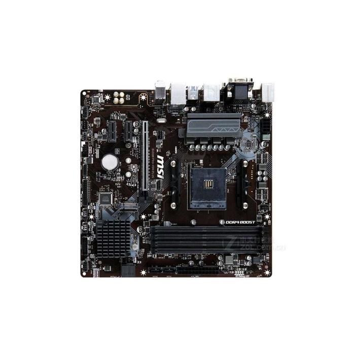 Carte mère MSI B450M PRO-VDH PLUS AMD B450 Socket AM4 4xDDR4 SDRAM 64 Go Micro ATX - Msi