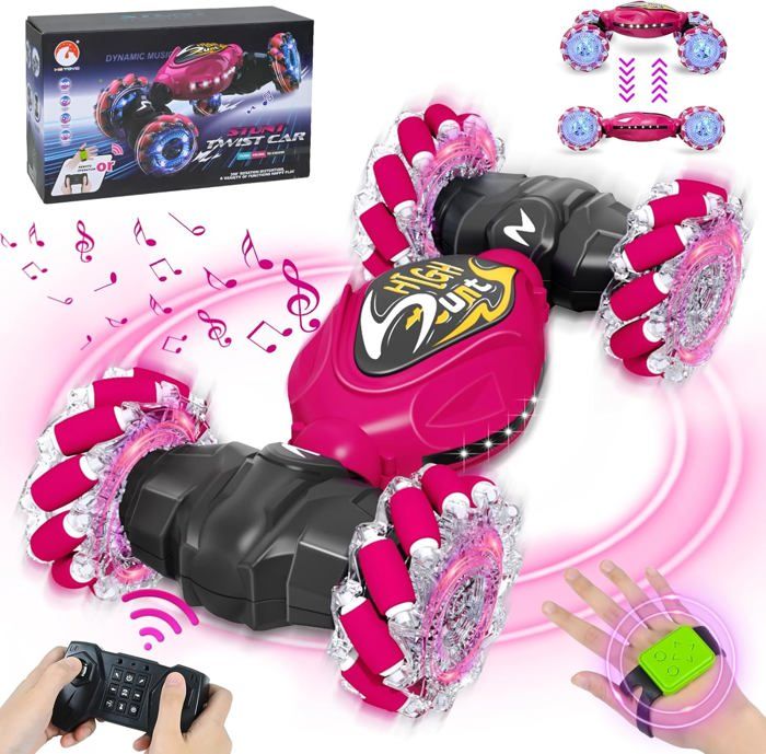 Terrawheel Radiocommandé Voiture Télécommandée FORMIZON Stunt Car