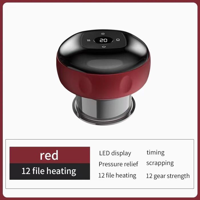 Ventouse Chauffante électrique De Massage - Intelligent, Pour Détente Du Corps Et Beauté