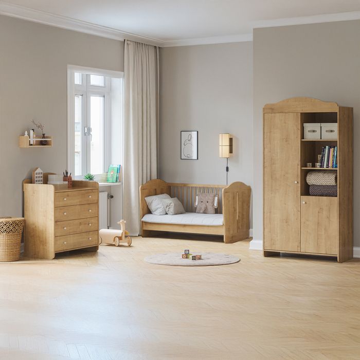 Chambre complète 2 portes Vox - Megeve - 144 4 x 86 x 87cm - Bois Chambre complète 2 portes Vox - Megeve - 144 4 x 86 x 87cm - Bois