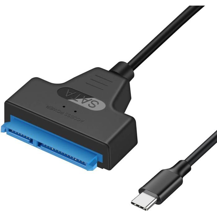 Boîtier Externe Disque Dur Adaptateur USB 3.1 Vers SATA/IDE Binghe - Pour HDD/SSD 2.5/3.5 - Compatible Windows/Mac/Linux Usb Sata 3.5