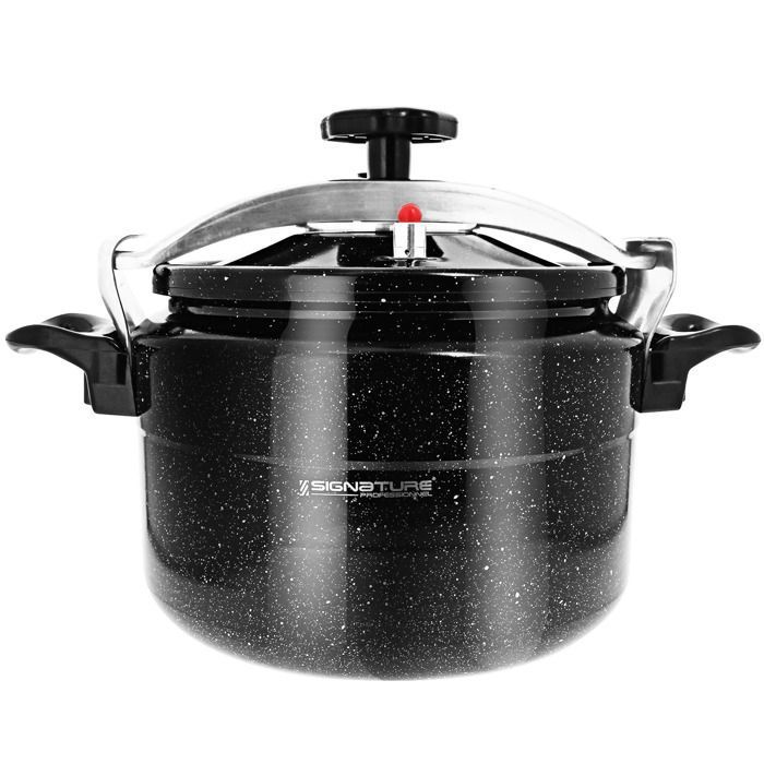 Autocuiseur - SIGNATURE - 12L - Inox - Antiadh&eacute;sif - Indicateur de pression