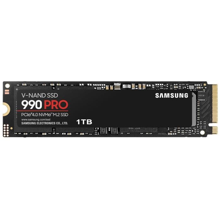 Samsung 990 Pro NVMe M.2 PCIe 4.0 1TB up to 7450 MB/s