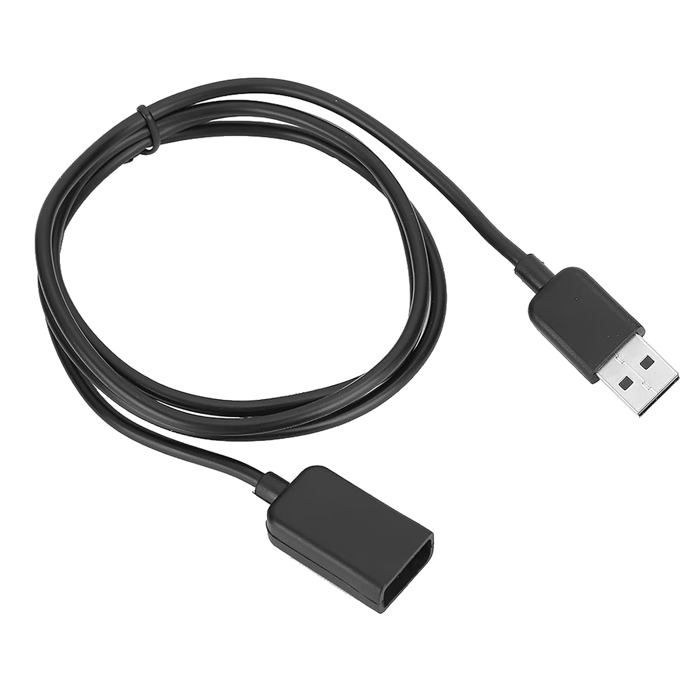 Chargeur Smart Bracelet Montre Smartfit S-Câble USB De Chargement 5I Caoutchouc TPE Fil Souple Noir Léger Pour Bracelet Intelligent