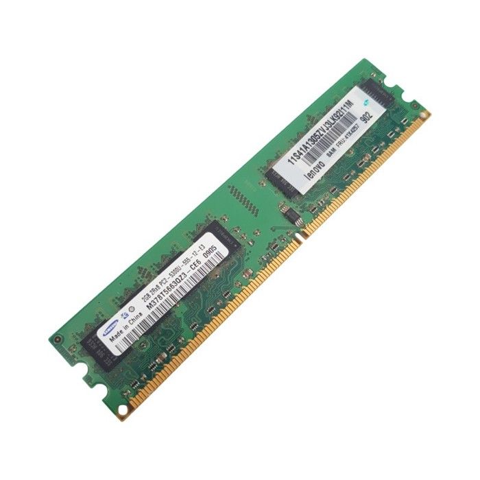 2Goo RAM DDR2 M378T5663QZ3 CE6 DIMM PC2 Très bon état - vue 2