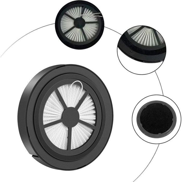 Filtre HEPA pour Proscenic P10 / P10 Pro / P11 / P11 Smart/Ultenic U11 Aspirateur à main sans fil Élément de rechange Filtres Pièces