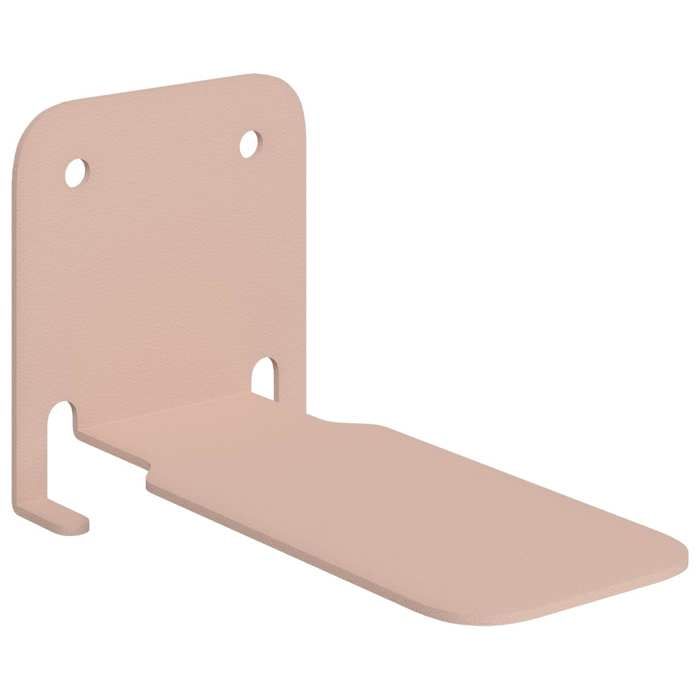 Étagères flottantes avec étagère 8 pcs - vidaXL - acier - rose - 6 x 10 8 x 6 6 cm - 8 étagères murales 5379229