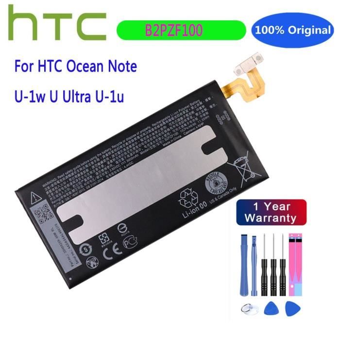 Batterie De Remplacement HTC BAS590 Pour HTC Evo 3D - Capacité 1730 MAh - Batterie D'origine Compatible - 3