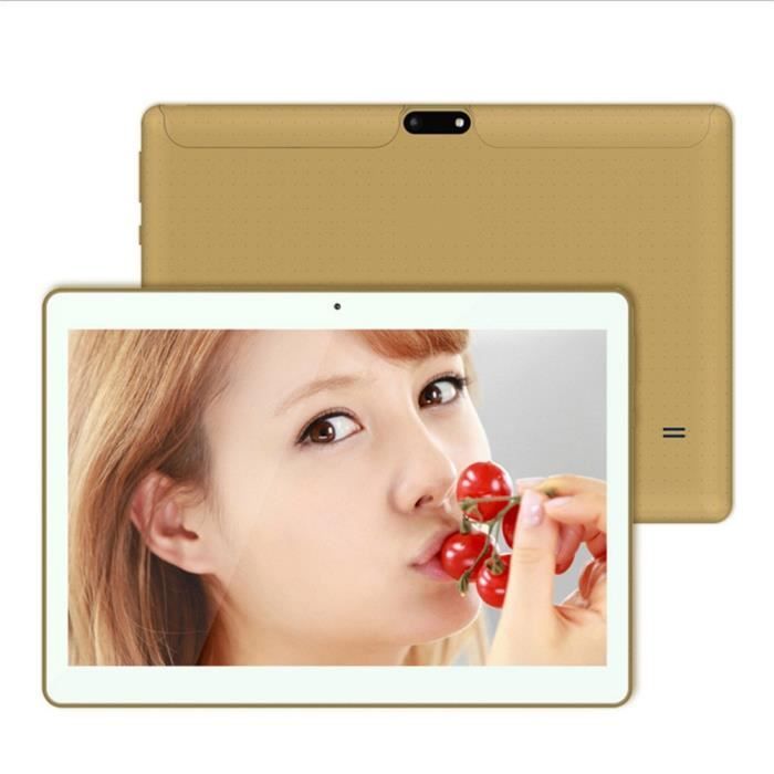 10.1Inch 1 + 16G Android 4.4 Dual Sim double caméra