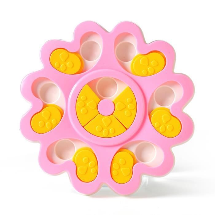 Comparer les prix de Jouet interactif pour chien - ZGEER - Jeu dalimentation - Rose - Moyen - Intérieur