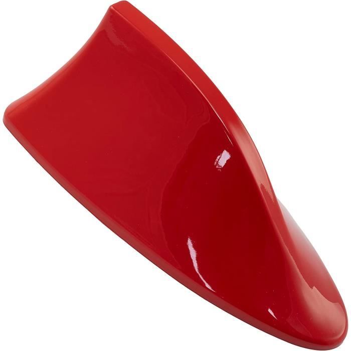 Antenne Fictive Requin AERZETIX - 170x72x57 Mm - Autoadhésive - Décoration Tuning Voiture - Gris Foncé
