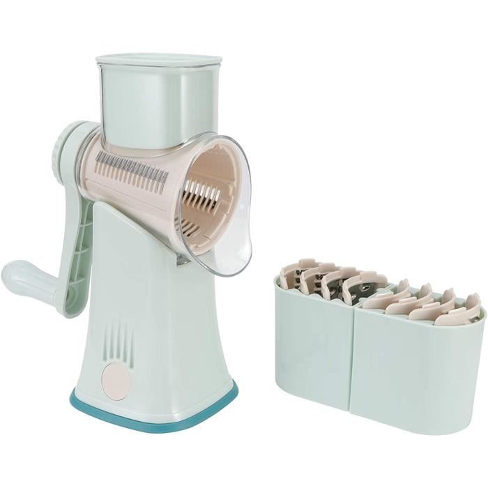 Accessoire Trancheuse & Râpe Pour Mixer KitchenAid - 4 Lames Inox - Pour Légumes, Fromage, Noix - Facile Nettoyage