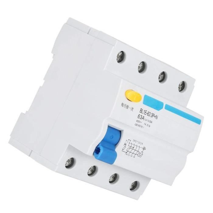 Disjoncteur Différentiel De Courant Intelligente PNI SafeHome PT802P WiFi, 3P, 100A, Contrôle Internet, Application Mobile Tuya Smart En Destockage Et Reconditionné Chez