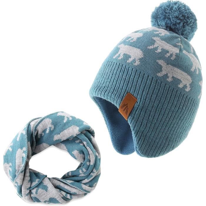 Echarpe et bonnet 2025 garcon