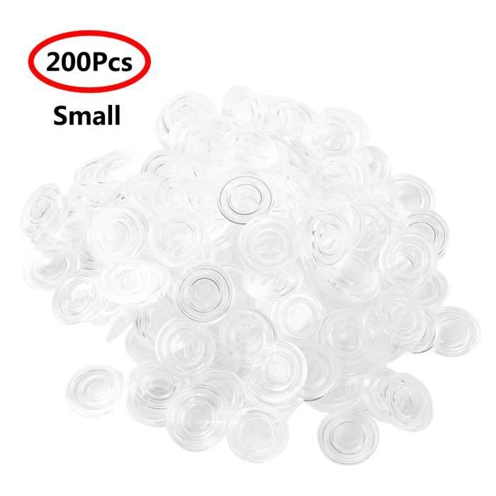 200pcs Tampons De Protection Support En Verre Pour Table Basse
