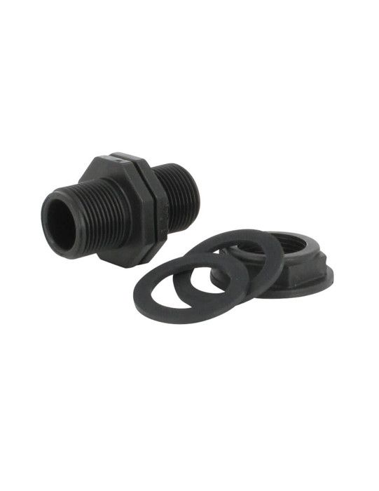 Trop-plein cuve eau 1000L - Mâle 1''1/2 Pas gaz (40x49 mm