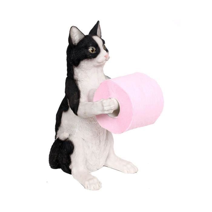 Derouleur Papier Hygienique A Poser Porte Papier Toilette Statue Chat Noir Et Blanc 31 Cm Cdiscount Bricolage Derouleur Papier Hygienique A Poser Porte Papier Toilette Statue Chat Noir Et Blanc 31 Cm Cdiscount Bricolage