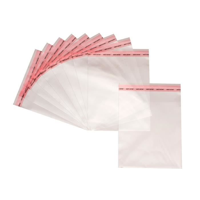 Sacs Plastiques Transparents Refermables - Lot De 200, Taille 4x6cm, épais Et Réutilisables - 8