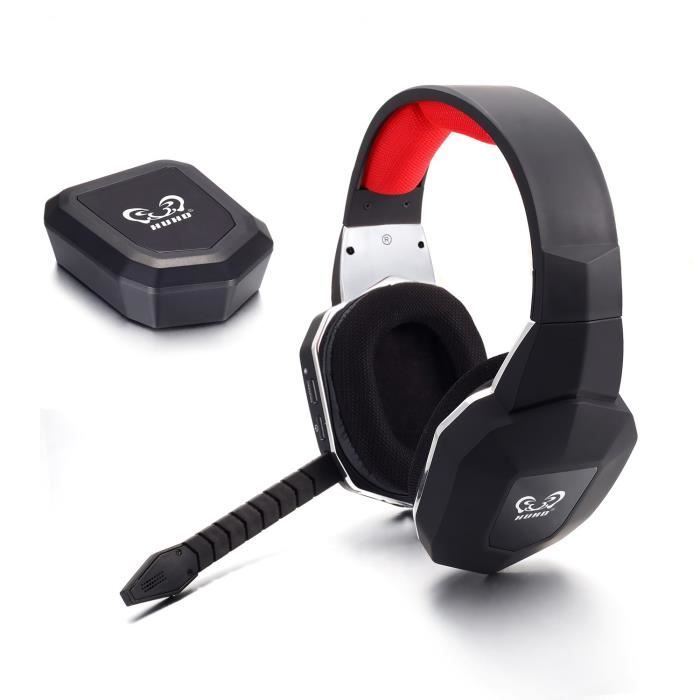 Professionnel 7.1 Son Surround 2.4 GHz casque de jeu sans fil optique pour  XBox 360, PS3/4, PC, Xbox One, casque de jeu vidéo - Cdiscount TV Son Photo