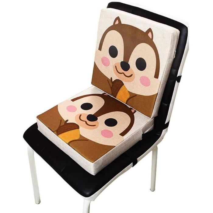 Réhausseur Coussin De Siège Chaise Enfant Portable Coussin Chaise