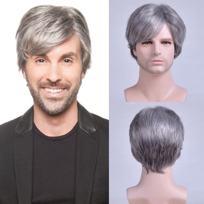 Perruque realiste pour homme hotsell