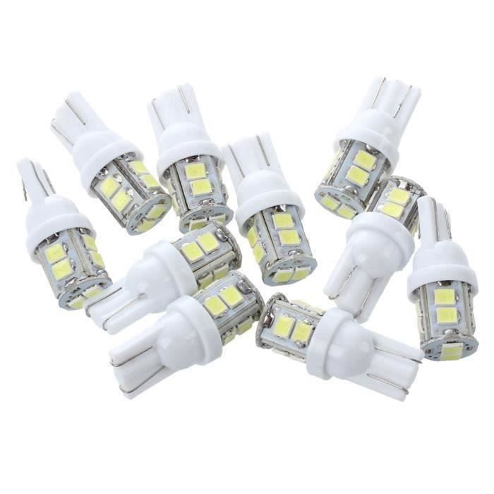 2 PiècesRouge)Ampoules Led Canbus W5W 4014 SMD, Pour Feux De Position - Foto 11