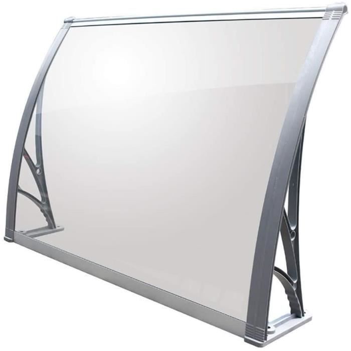 Wefun Auvent De Porte Entrée Marquise Solaire Porte Anti
