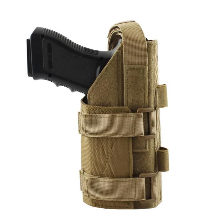 Bronzer - Étui pour pistolet tactique droitier, étui pour pistolet de