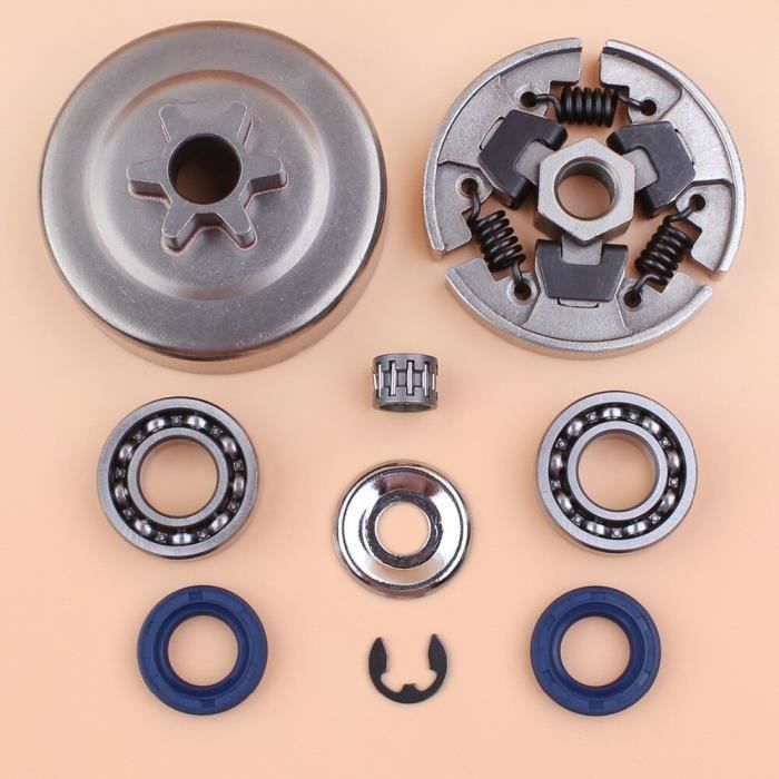 Kit Tambour D'embrayage 6T 3/8" Pour Tronçonneuse Stihl 017-025, MS170-MS250, 1123 640 2073