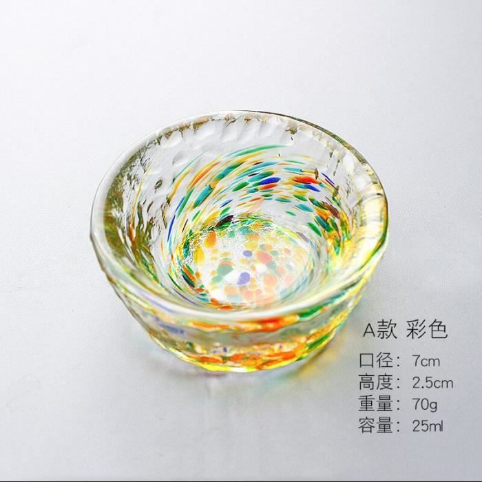Tasse à Thé Japonaise Céramique 250ml | Peinte Main, Compatible Micro-ondes - Design Rétro