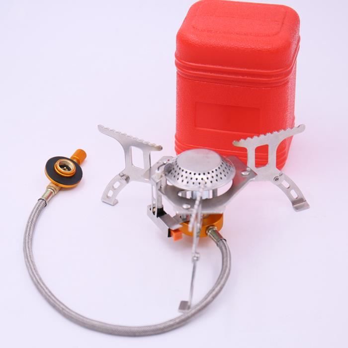 Réchaud Butane Camping Pique-nique Réchaud Camping 2 Feux