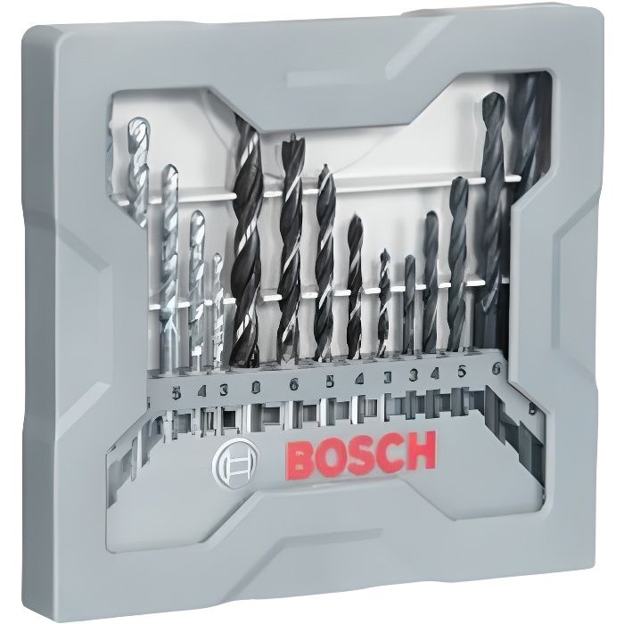 Coffret forets métal HSS-G Impact Control 1/4'' BOSCH 2608577146 - BOSCH -  2608577146