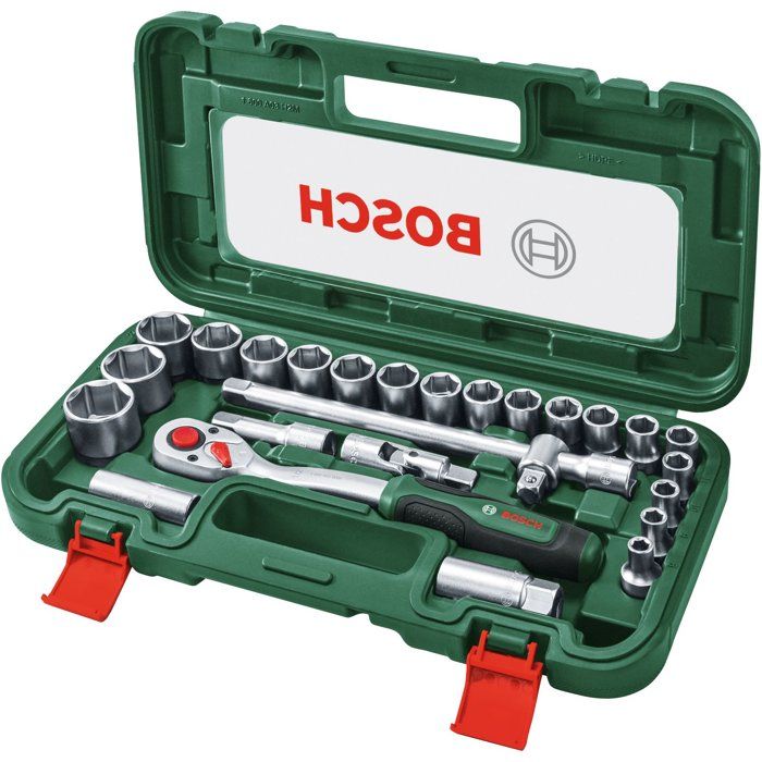 Set de cliquets 12 BOSCH 26pcs