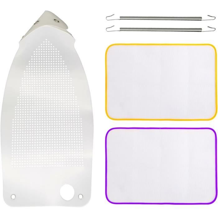 Plaque De Protection Contre La Chaleur Pour Fer à Repasser - Accessoire De Repassage à Vapeur - Film En Tissu Et Housse Pour Chaussures - Protection De Semelle