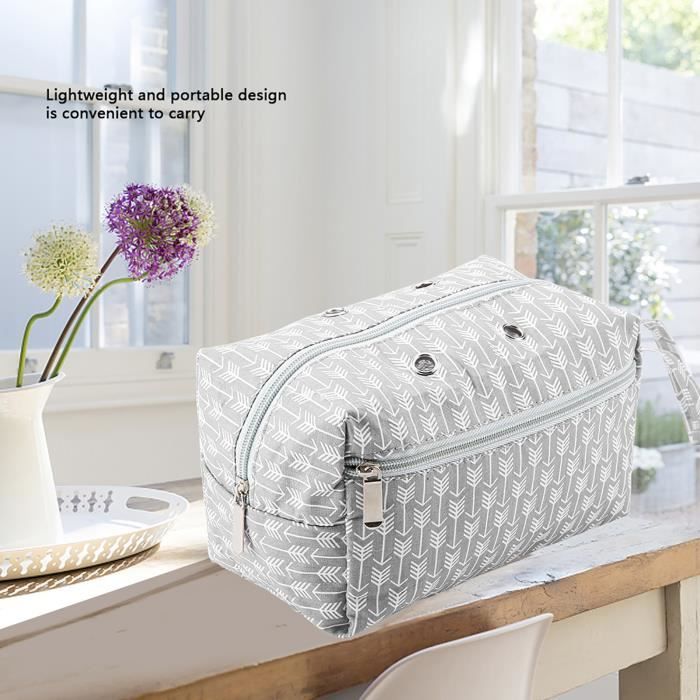 Tbest Sac seau de rangement Sac à tricoter, organisateur de fil pour vos accessoires de tricot