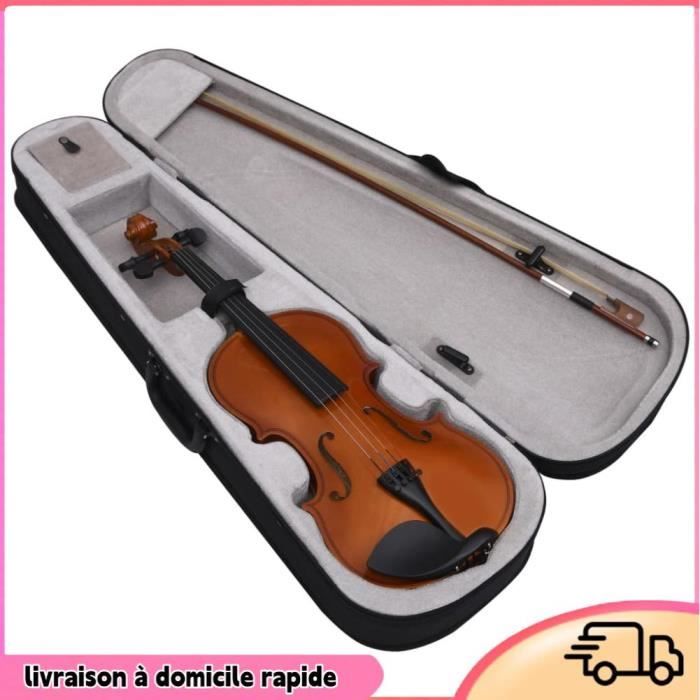 Violon pour enfants 15, 4x5, 5 pouces, cordes réglables en plastique pour débutant, simulées pour l'intérêt et la pratique, cordes de guitare