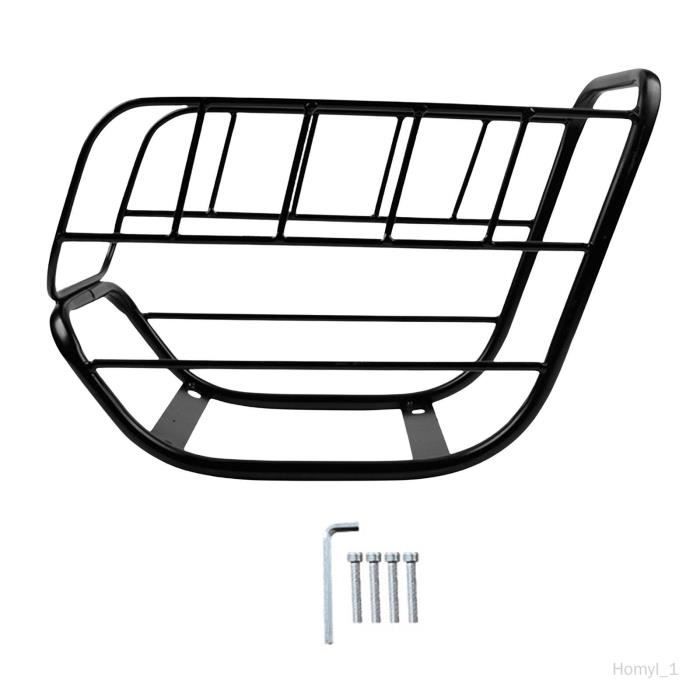 Panier avant de vélo en fer VGEBY - Blanc - Pour Vélo Loisir Adulte