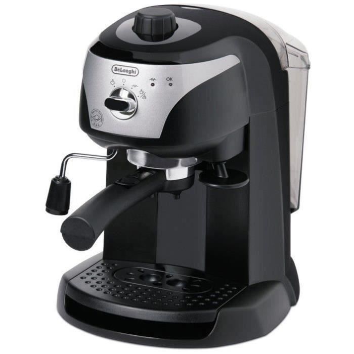 SHOT CASE - DELONGHI EC221B Machine Expresso classique - Noir