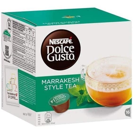 NESCAFE Marrakech tea capsules compatible Dolce Gusto 16 capsules