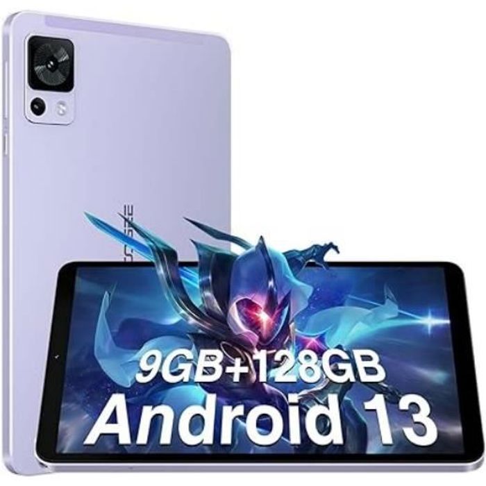 Tablette Tactile DOOGEE T20Mini Android 13-Octa Core9Go+128Go 8.4FHD+5060mAhTÜV CertificatDouble SIM+TFWidevine L1 – Violet