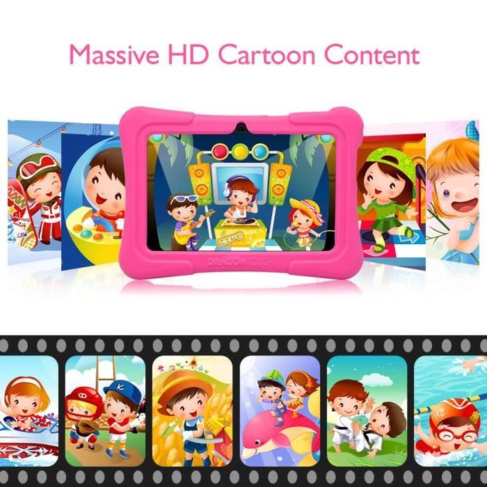 Dragon Touch Tablette Tactile Enfants 7"