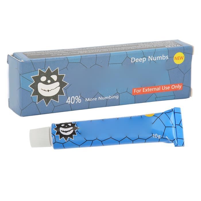 Crème Apaisante Pour Tatouage, Piercing, épilation - 10g, Noire, Jetable