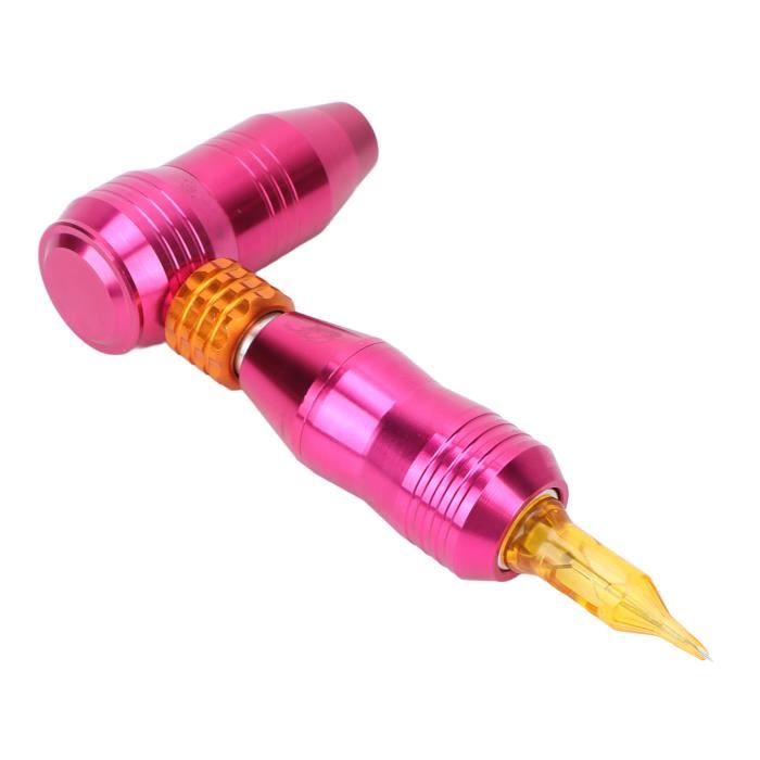 Stylo Rotatif Tatouage Dragonhawk M829 Violet - Longue Course 6 Temps, Voltage 12V, Neuf