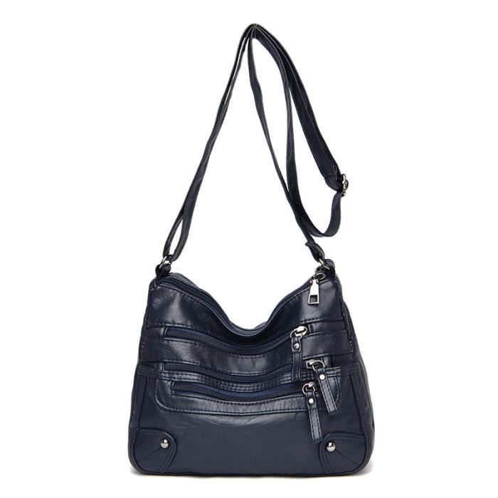 Sacoche Grand Modèle Bleu Marine Lacoste