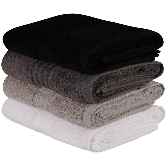 Lot de 4 serviettes de toilette 50 x 90 cm - vue 8