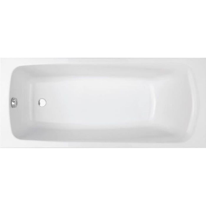 Jacob Delafon - Baignoire Brive 170x75 avec pieds Blanc - E6115-00