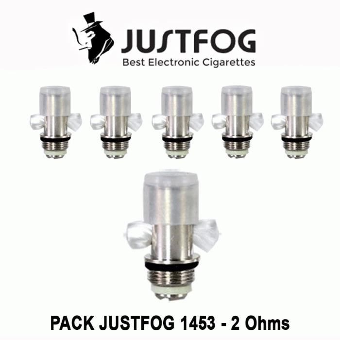 résistances JUSTFOG 1453 Pack of 5 coils