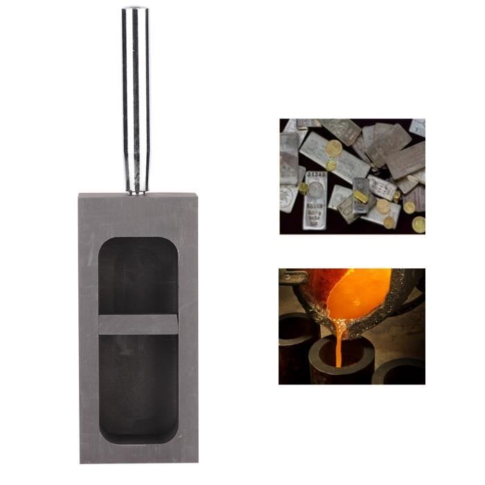 Moule En Graphite Pour Lingot Croix En Or 29.6 Ml - PMC Supplies - Neuf Avec étiquettes - Pour Fabrication De Bijoux Religieux